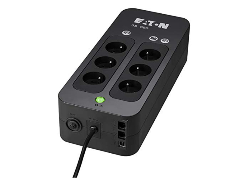 EATON 3S (550VA/330W, 6xFR, RJ-45, USB)